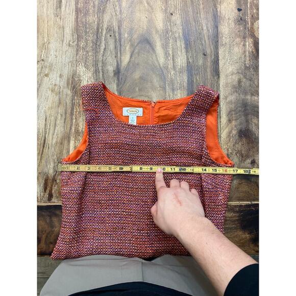 Talbots Women's Pink tweed Silk-Blend Cropped Blazer Dress set Size 8 - Picture 6 of 10